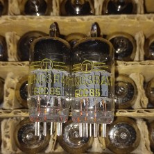 2 x TUNGSRAM ECC85 6AQ8 TUBES