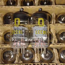 2 x RFT ECC85 6AQ8 TUBES