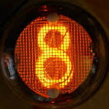 6 x IN-1 NIXIE TUBES